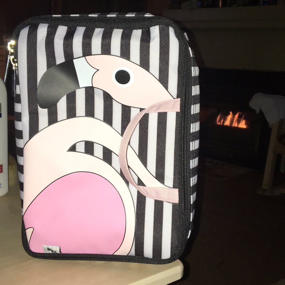 Lunch bag or could be used as bag for makeup.
